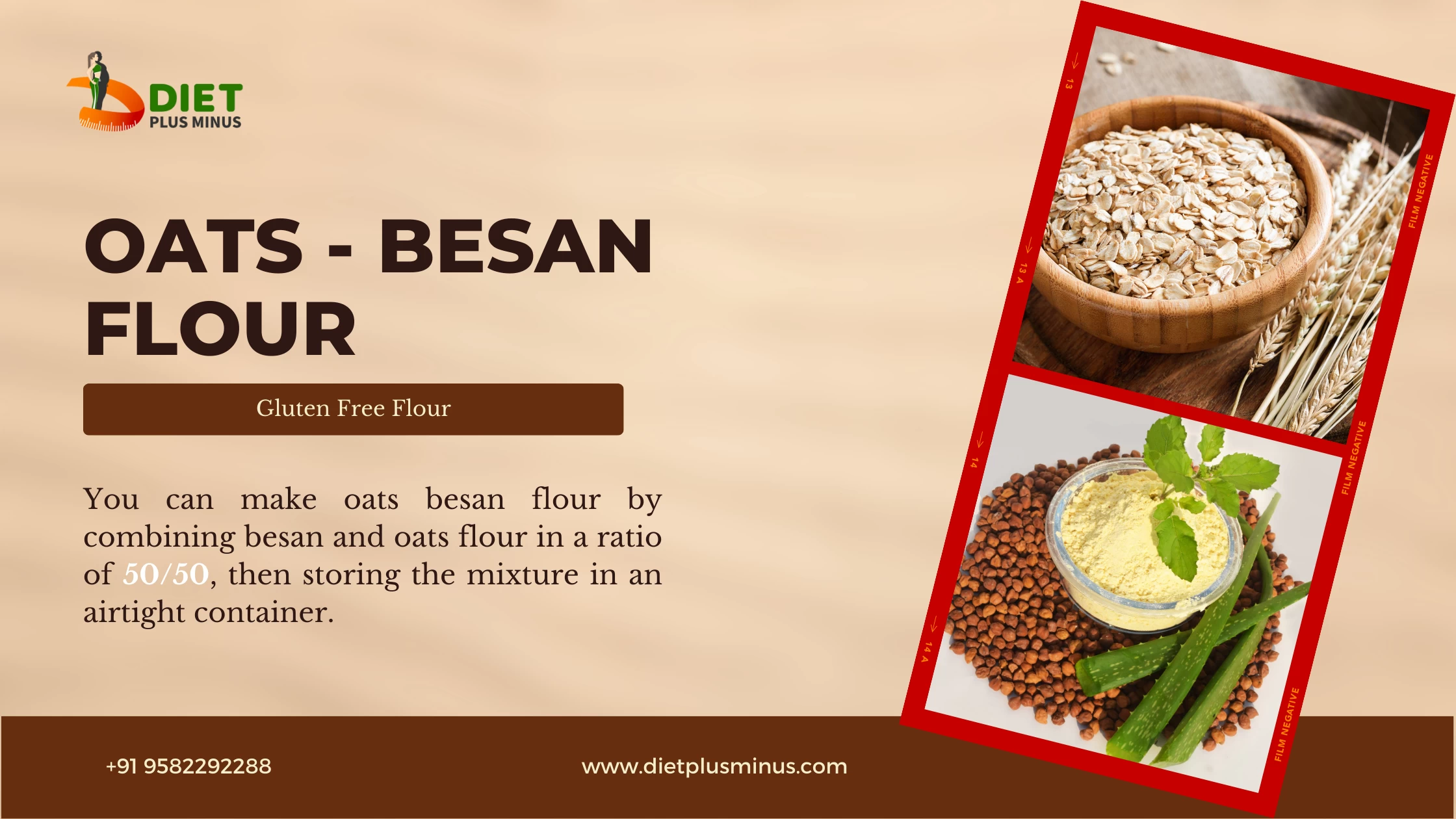 Oatsbesan flour