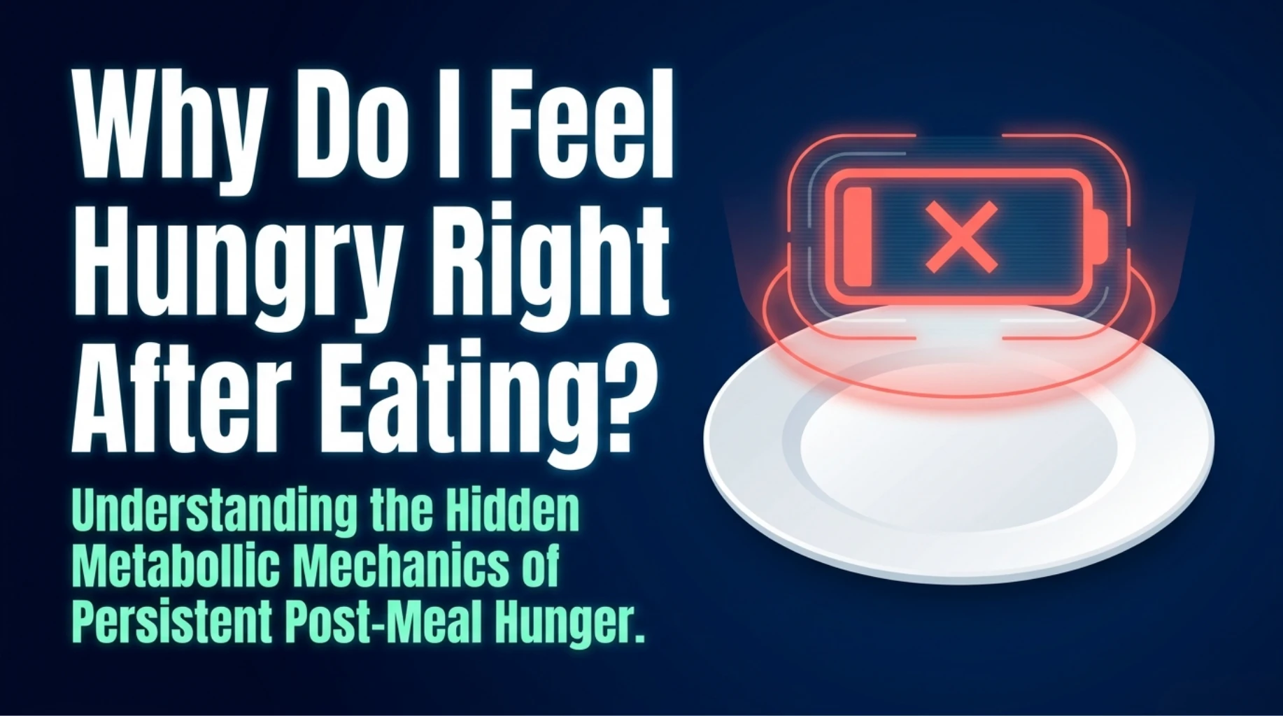 Hunger Dysfunction Why Do I Feel Hungry After Eating? 8 Hidden Reasons - Dr. Pankaj Kumar ...