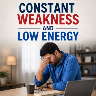 constant weakness and low energy