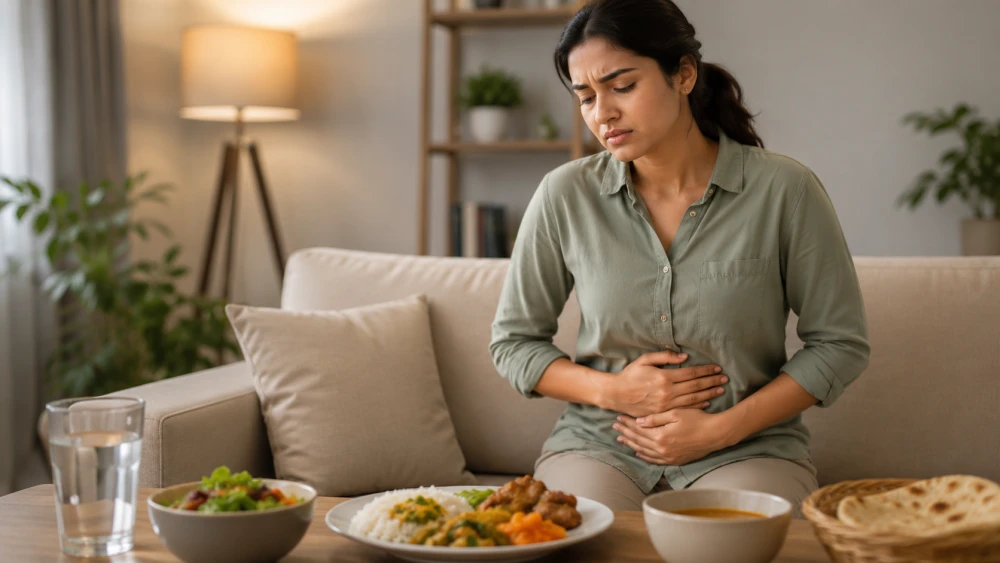 bloating after meals