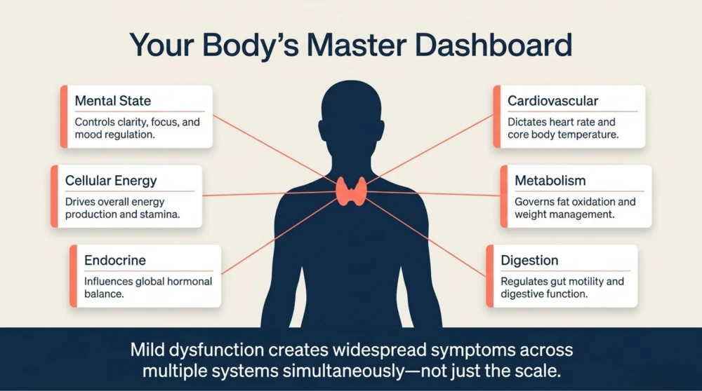 thyroid disorders develop gradually