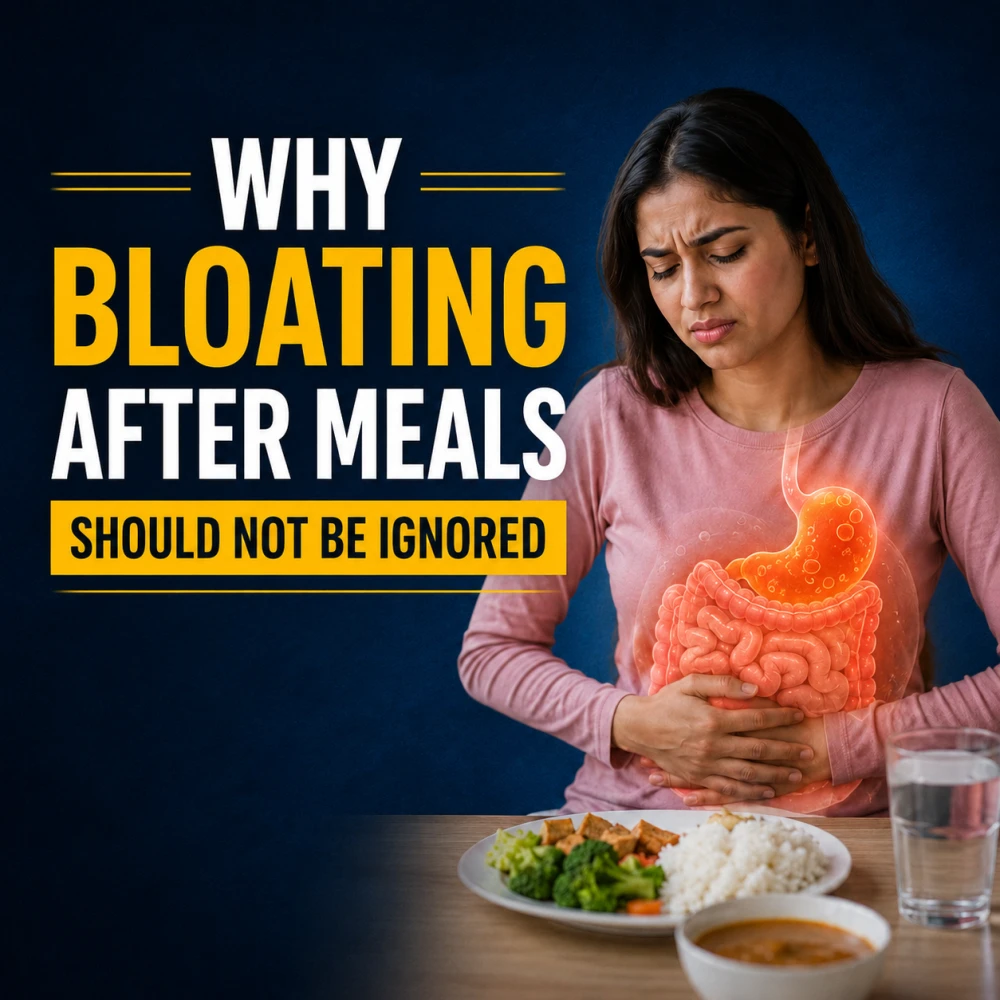bloating after meals