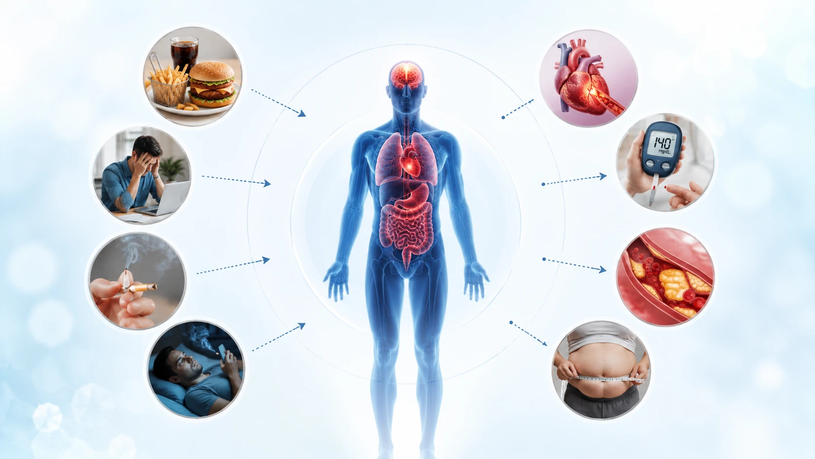 why many lifestyle diseases begin without symptoms