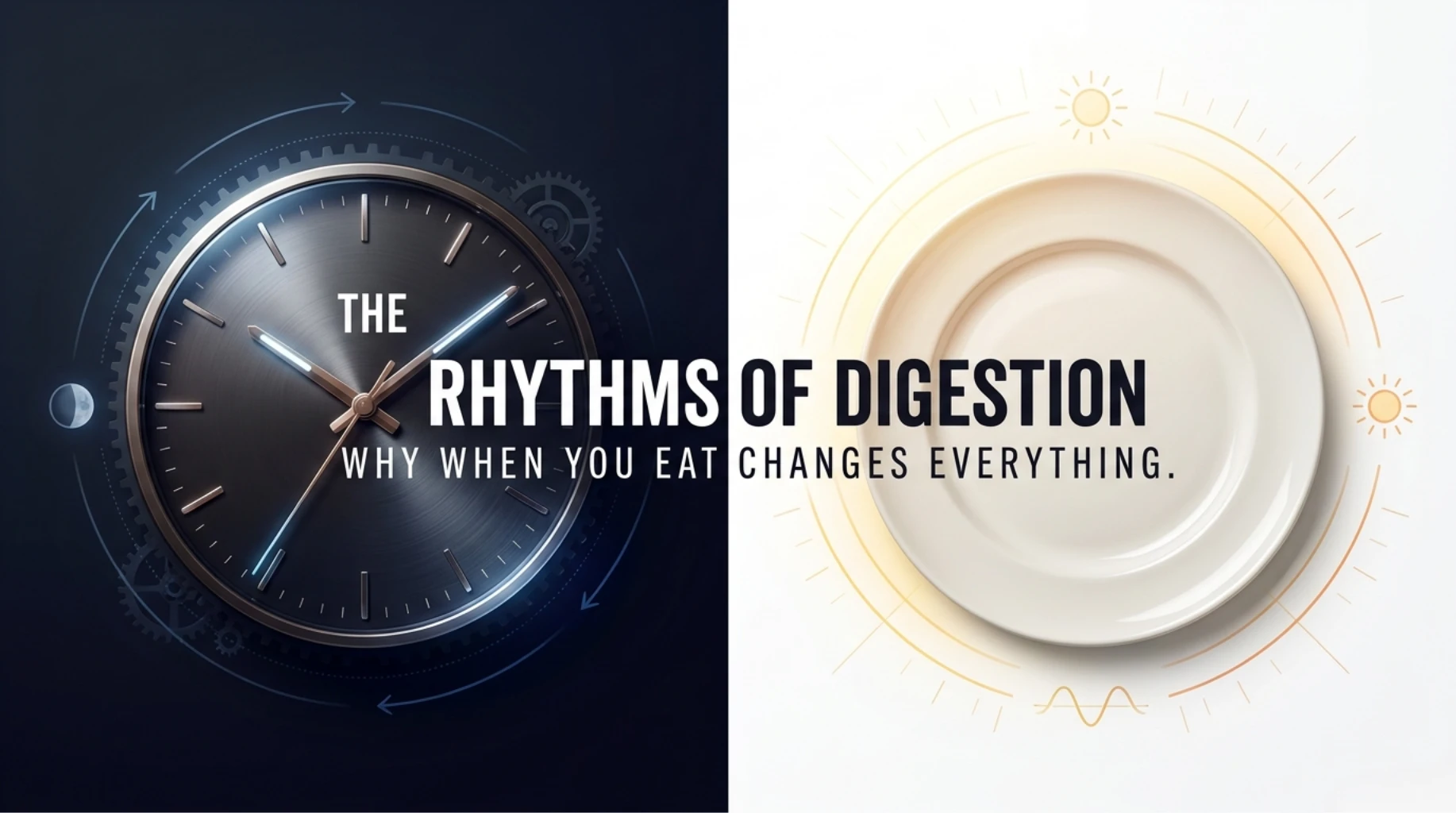 Meal timing influencing digestion rhythms, metabolic efficiency, and energy balance throughout the day