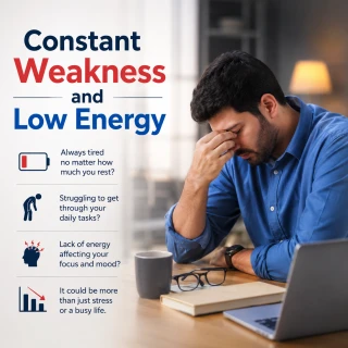 constant weakness and low energy