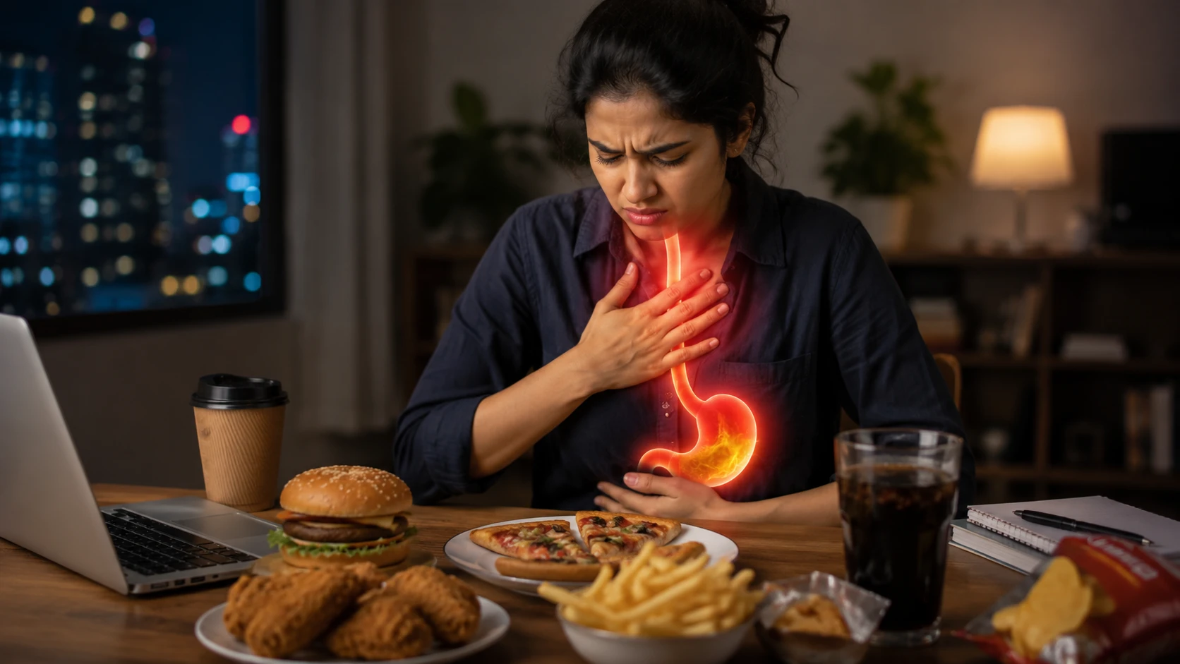 modern eating habits and acid reflux