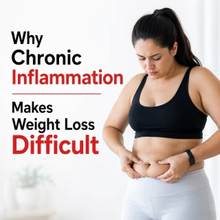 chronic inflammation makes weight loss difficult