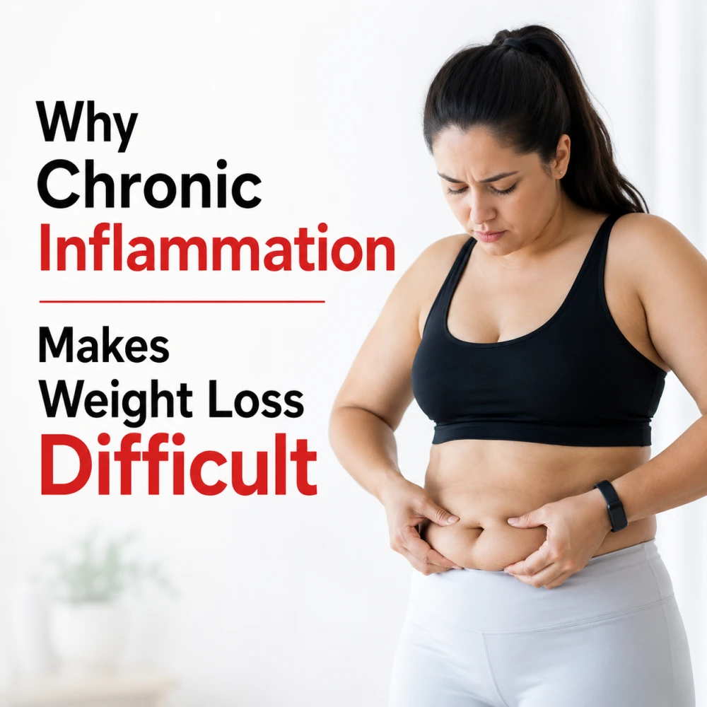 chronic inflammation makes weight loss difficult