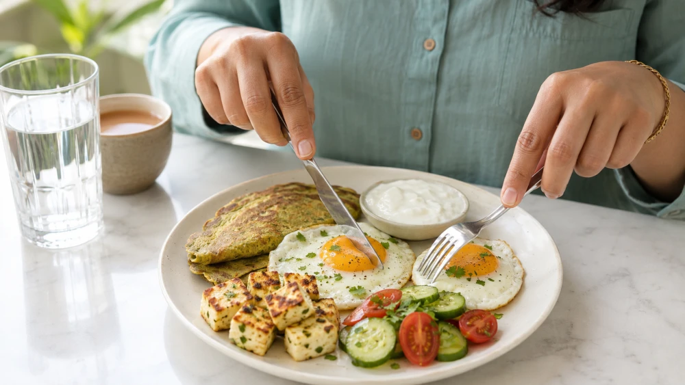 protein at breakfast