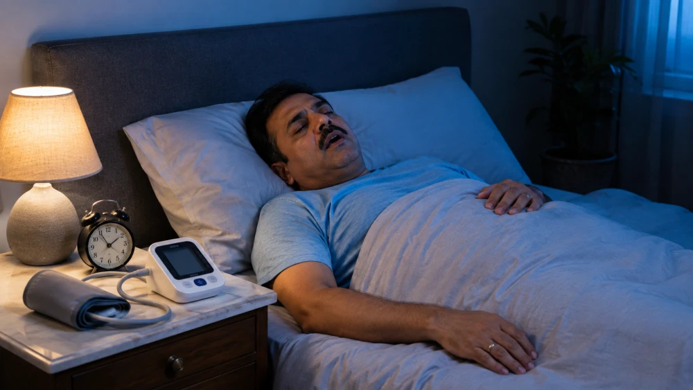 sleep apnoea and high blood pressure