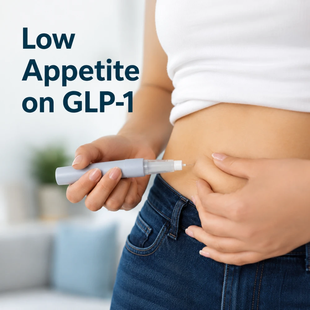 low appetite on GLP-1