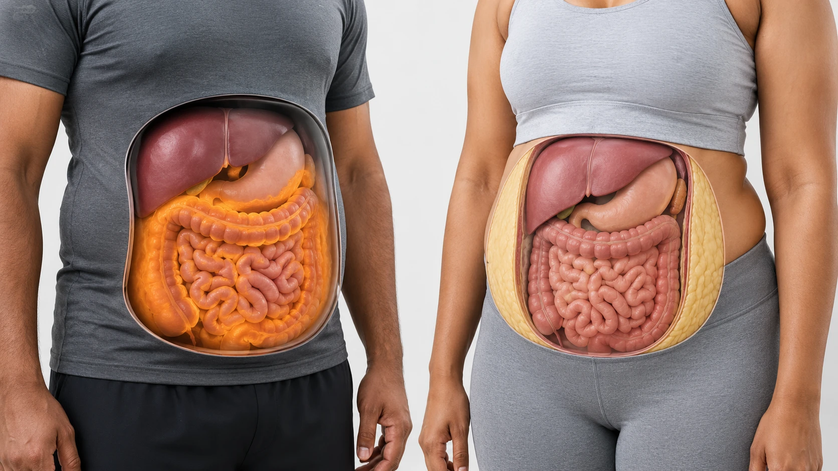visceral fat vs subcutaneous fat
