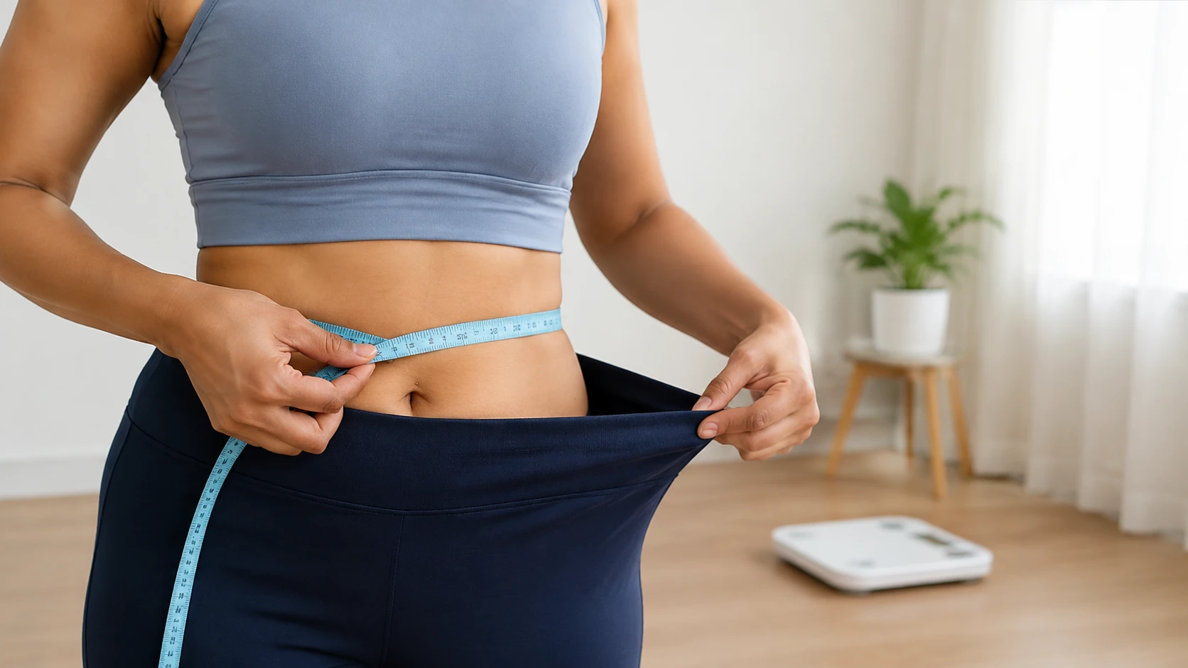 losing inches but not weight