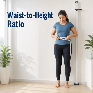 waist-to-height ratio