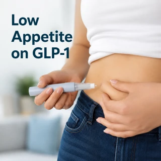 low appetite on GLP-1