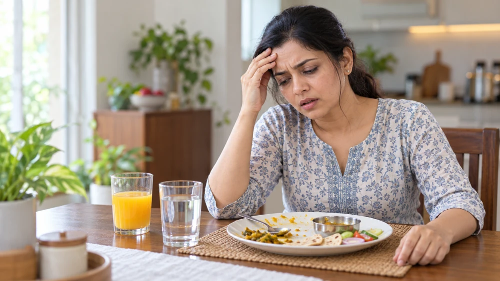 reactive hypoglycaemia after meals