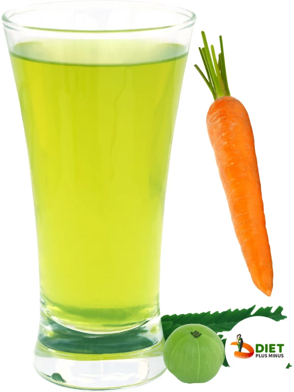 Carrot Amla Pomegrenate Juice