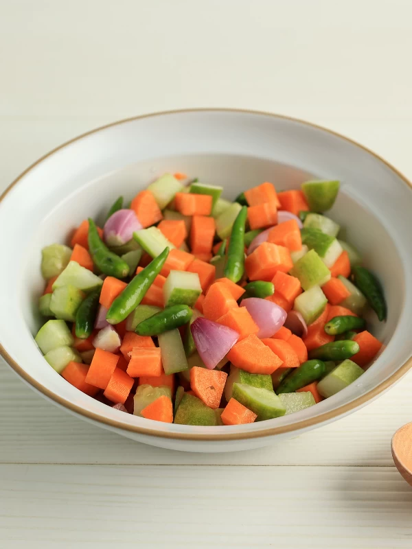 Carrot & Cucumber Salad with Roasted Cumin