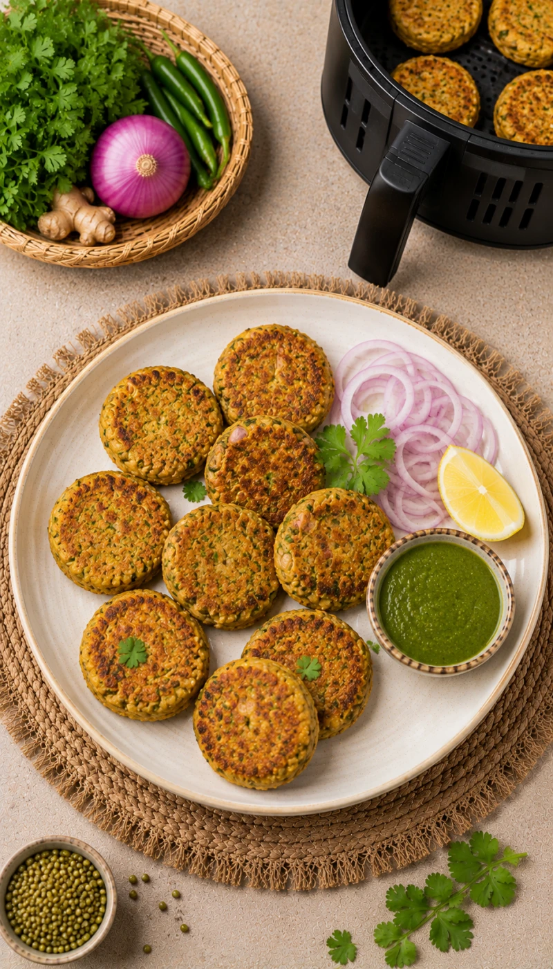 Moong Dal Cutlet