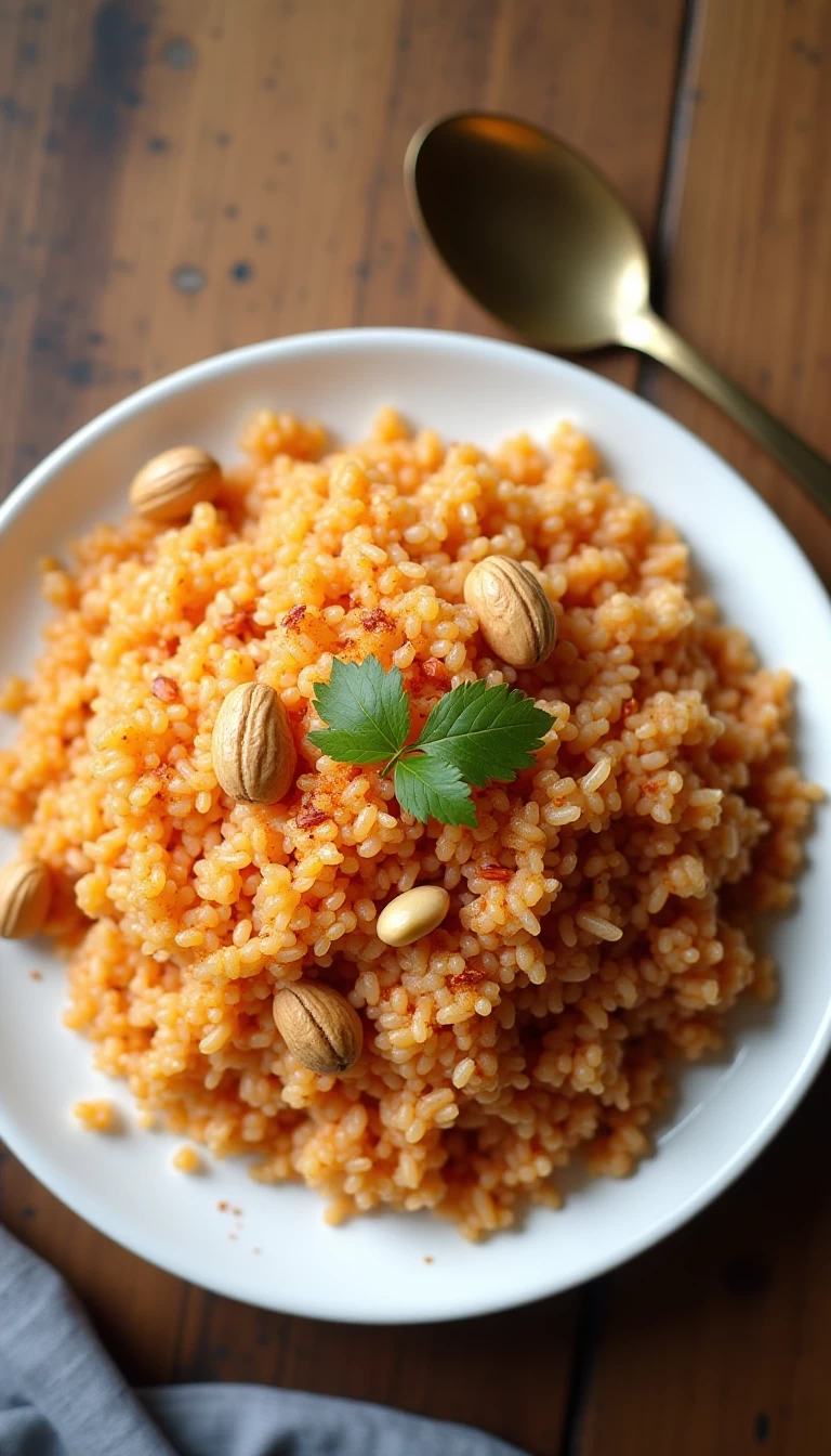 Peanut Sesame Rice