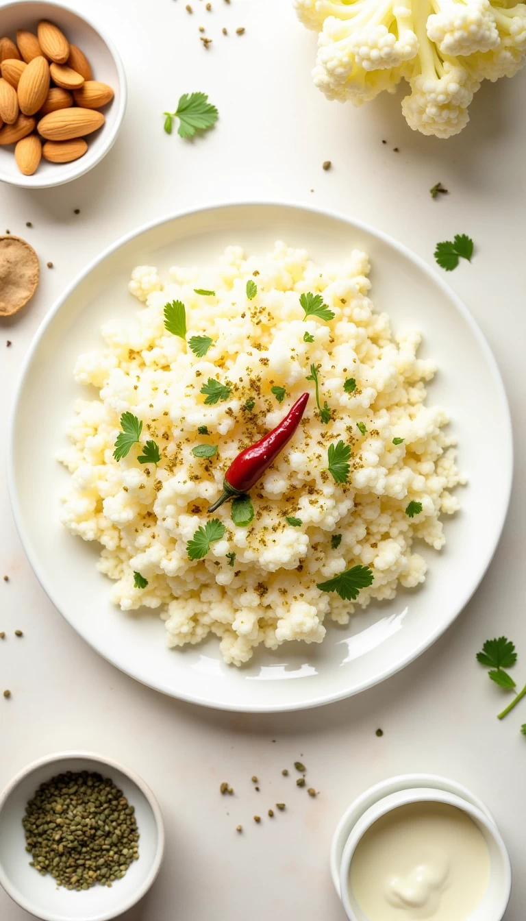 Cauliflower Curd Rice