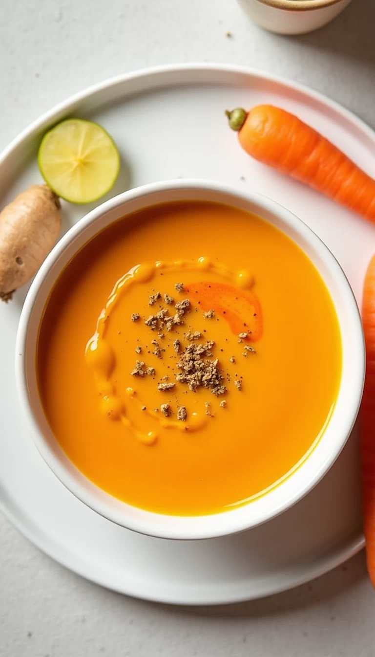Ajwain Carrot Soup