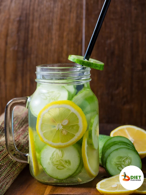 Cucumber & Lemon detox water