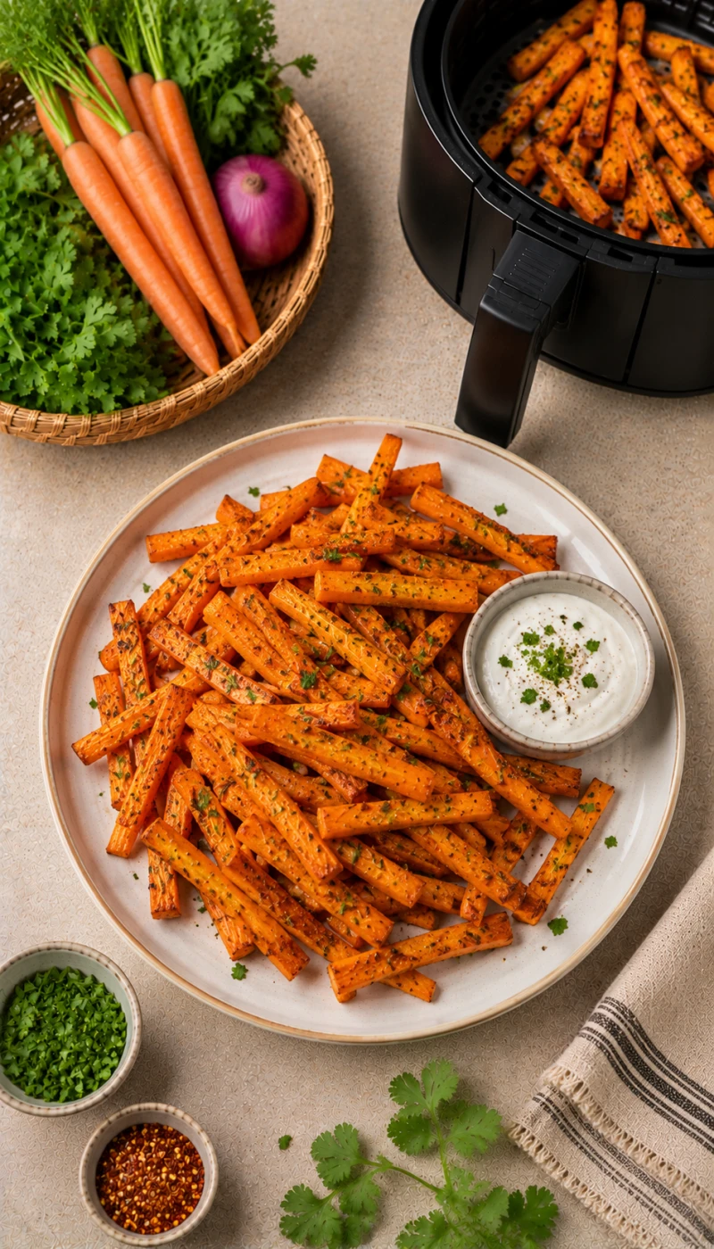 Air Fryer Carrot Fries