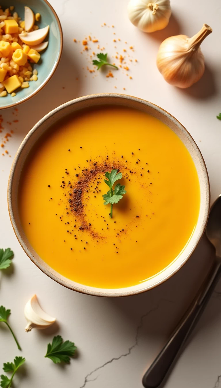 Pumpkin Masala Soup