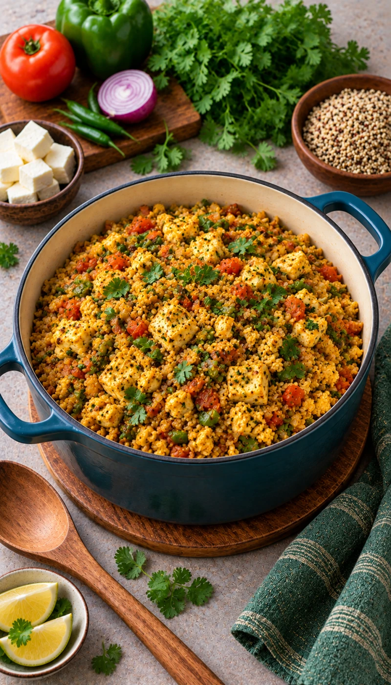 One-Pot Paneer Bhurji Quinoa