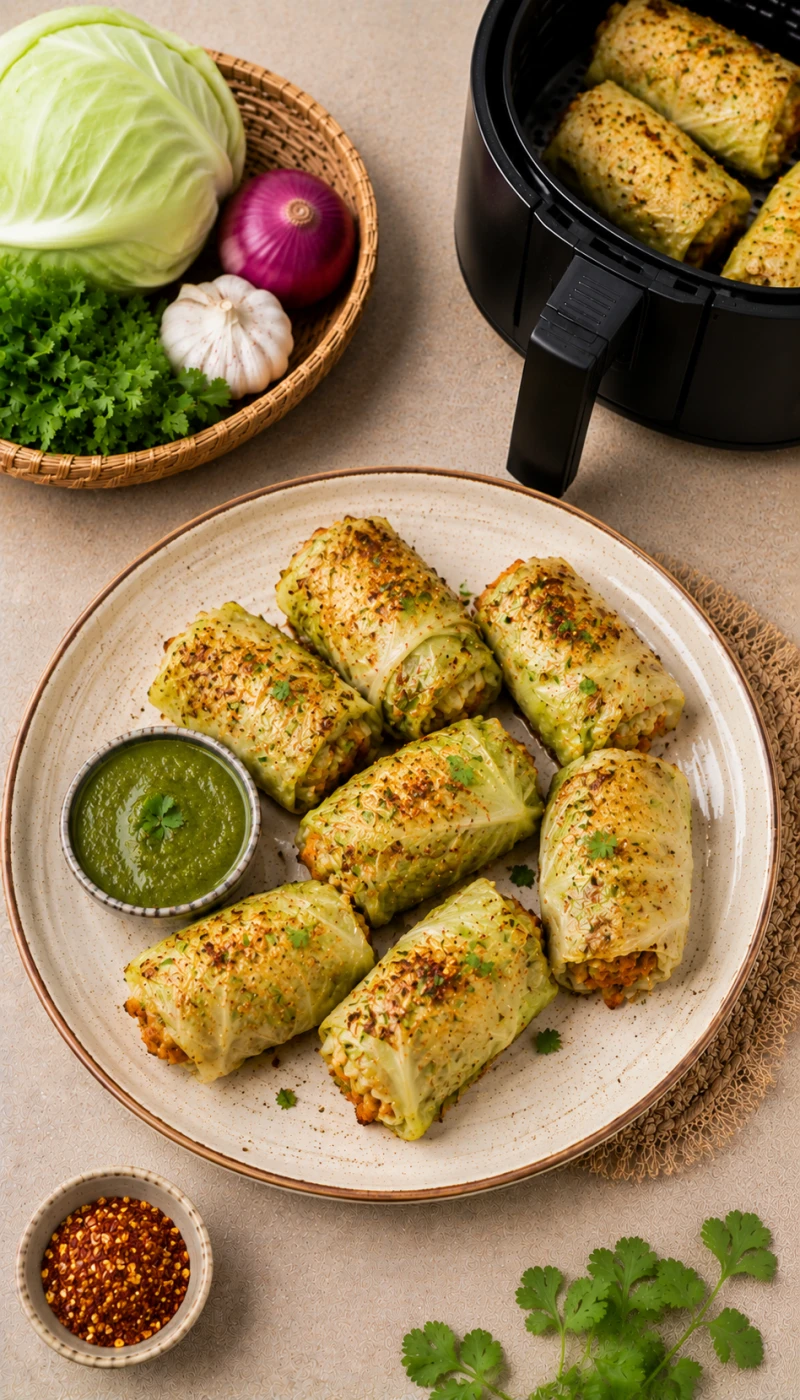 Air Fryer Cabbage Rolls