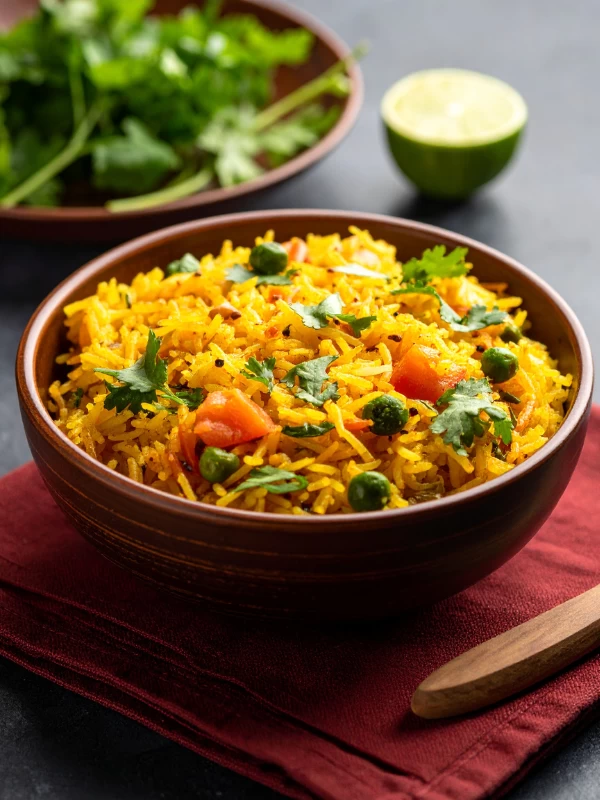 Green Pea and Methi Pulao