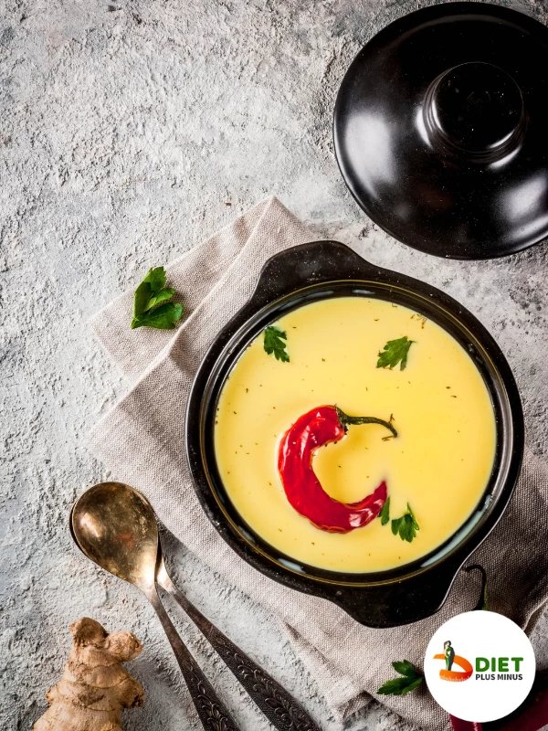 Besan Kadhi (Besan, Curd)