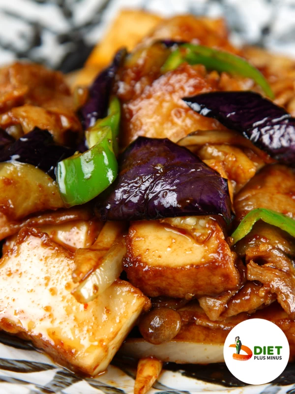 Tofu with Eggplant Fry
