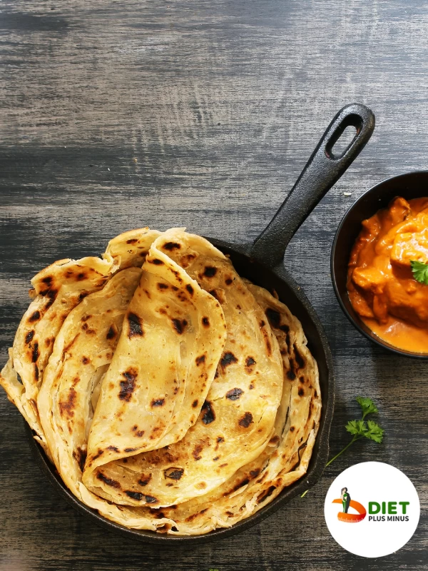 Paneer Paratha (low oxalate)