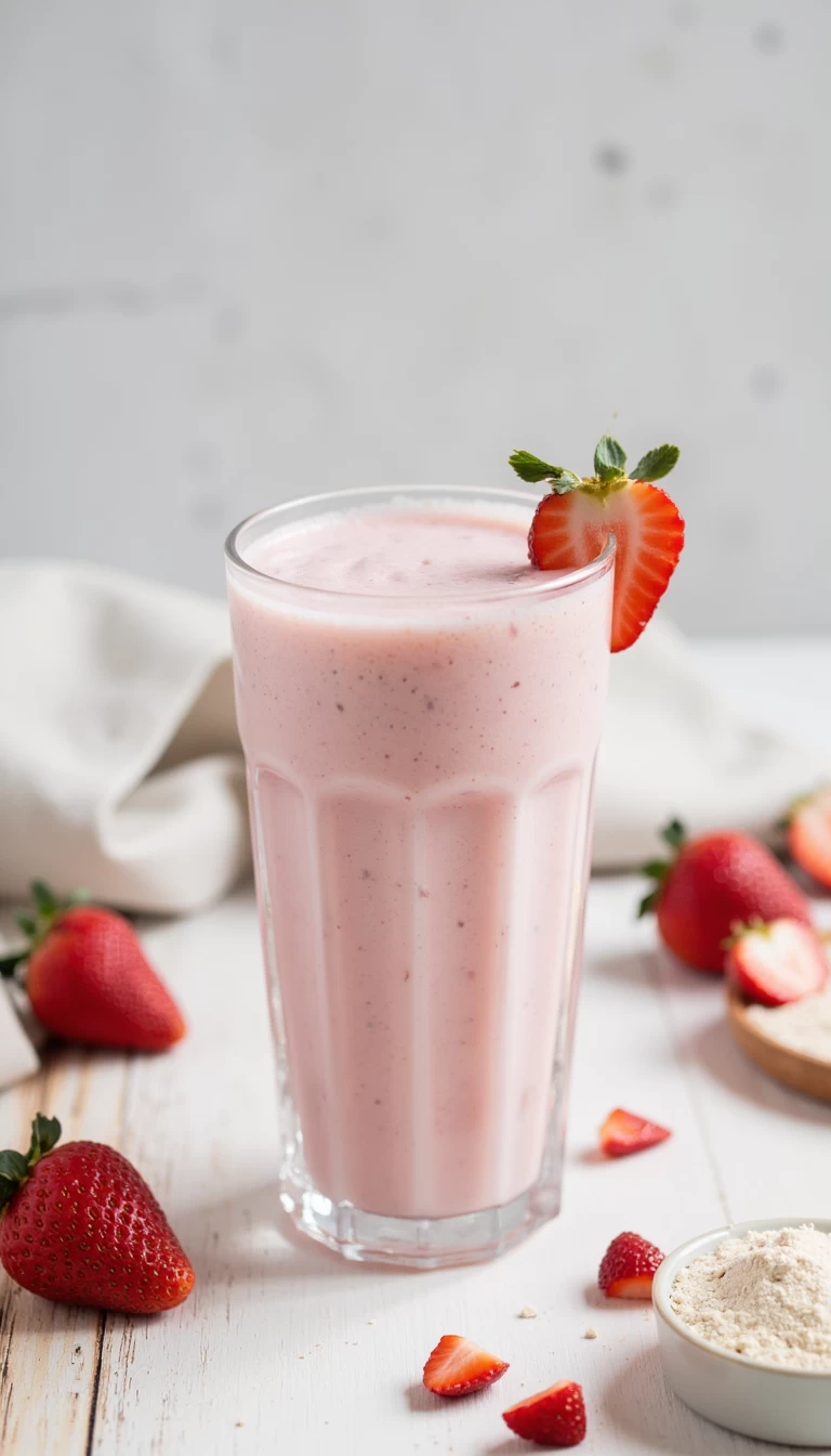 Strawberry Protein Shake