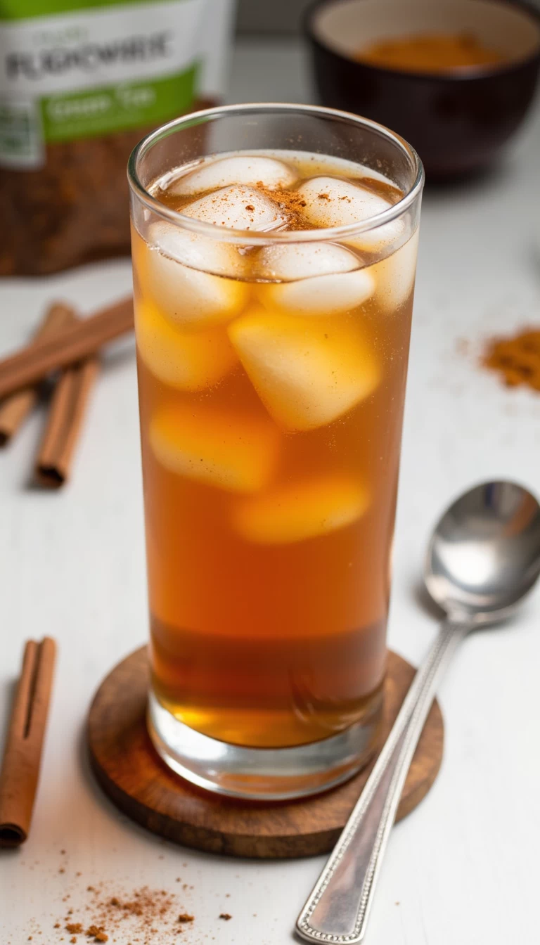 Cinnamon & Turmeric detox ice tea