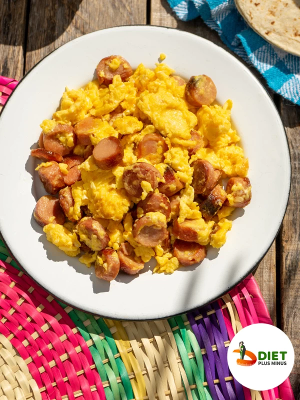 Scrambled Eggs with Tuna