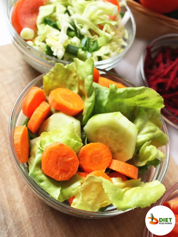 Cucumber, Carrot and Tomato Salad