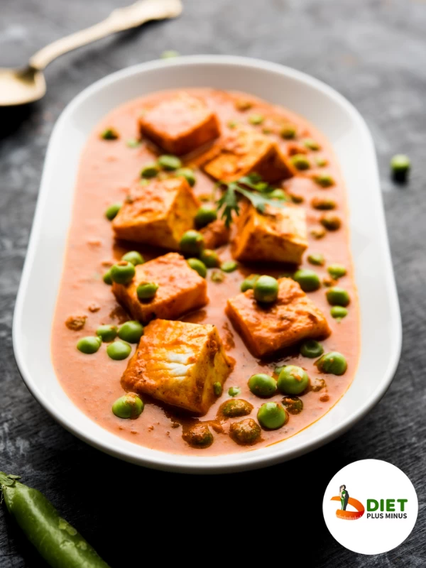 Matar Paneer (Low Calorie)