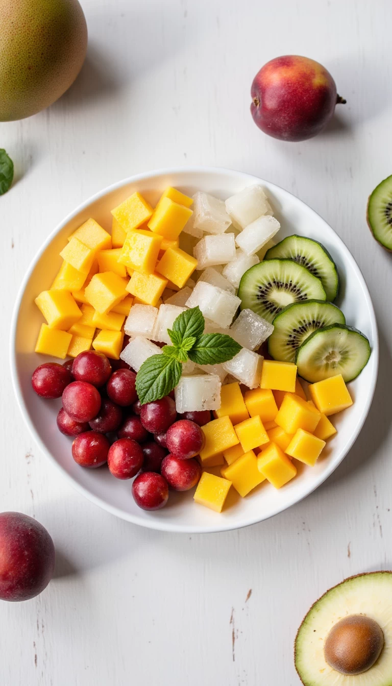 Summer Fruit Bowl with Mango