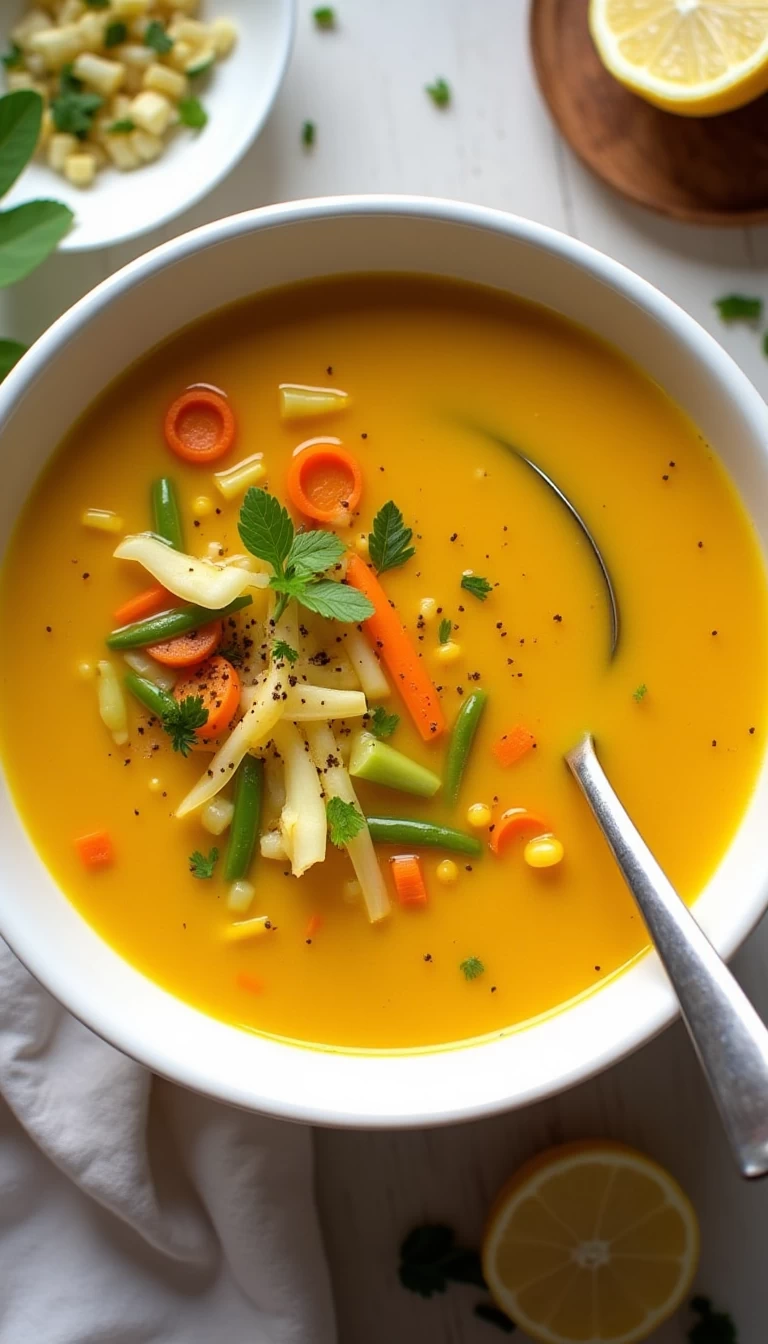 Turmeric Veg Immunity Soup