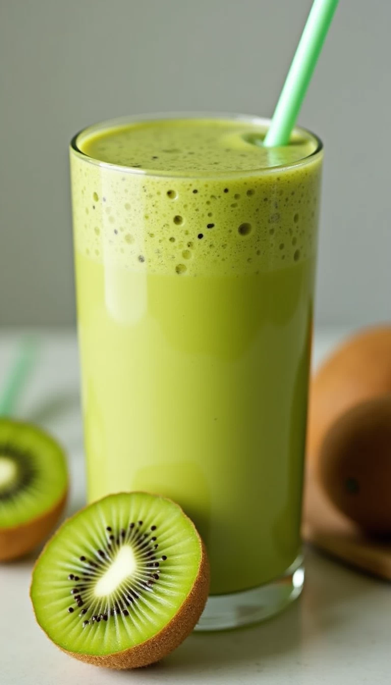Kiwi protein shake