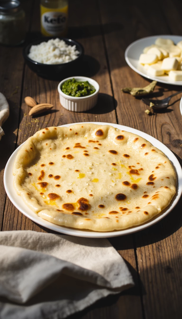 Keto Cheese Paratha