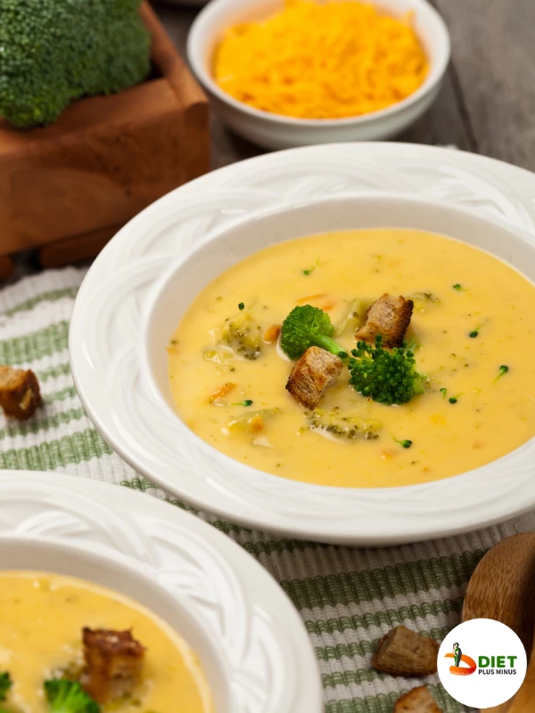 Clear Broccoli and Carrot Soup