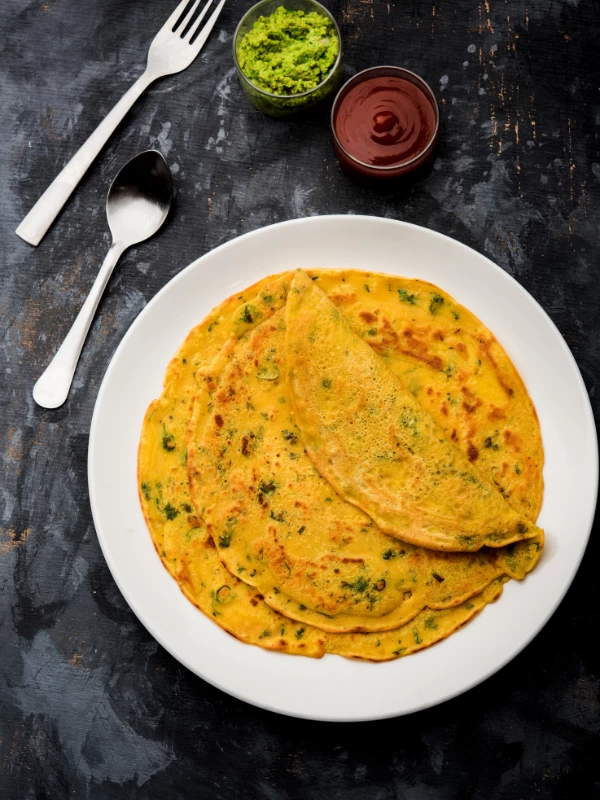 Rice Urad Dal Chilla