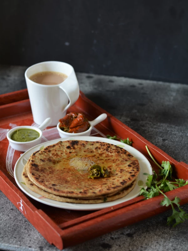 Peas Paratha