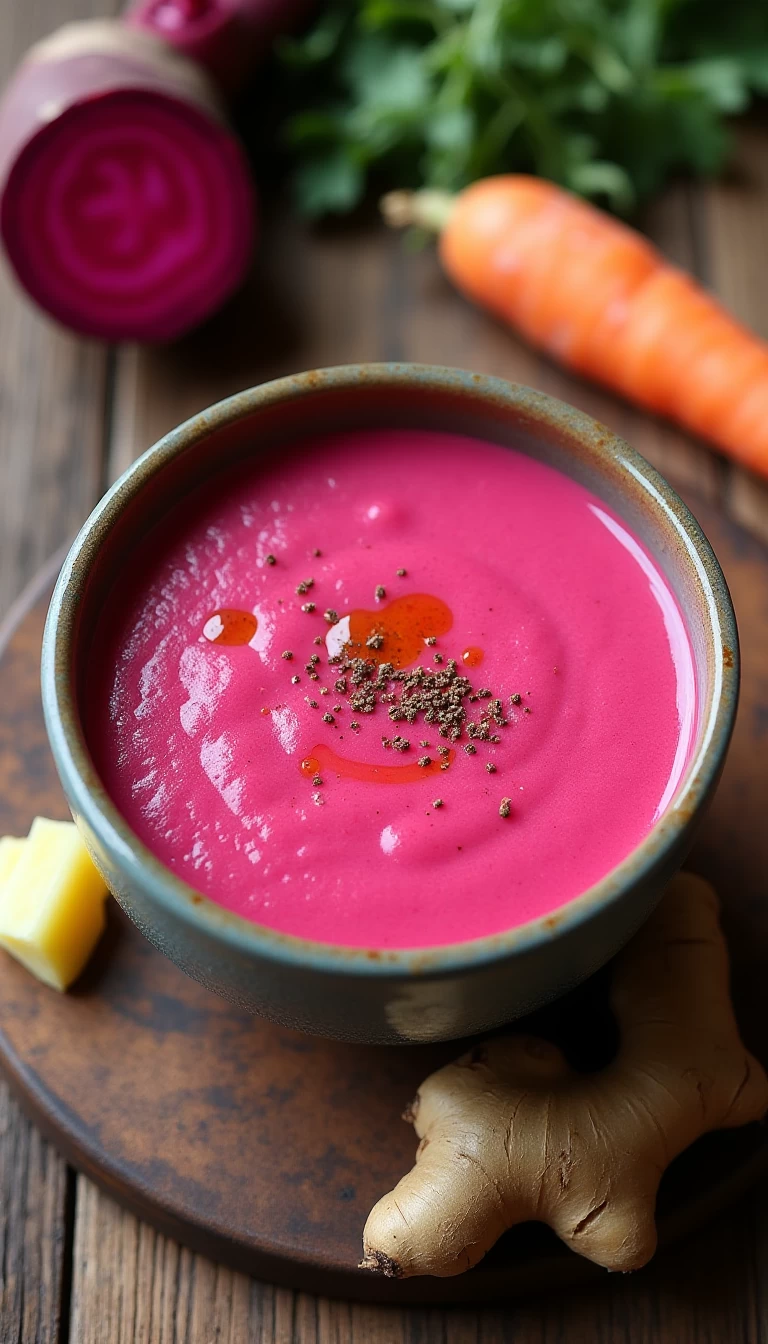 Beetroot Carrot Soup