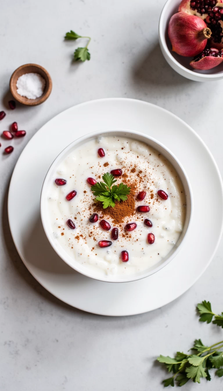 Pomegranate Raita