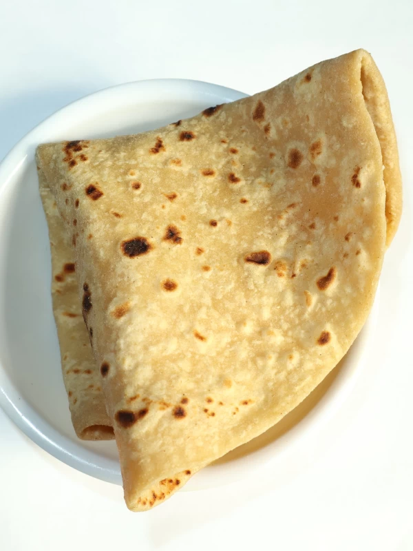 Multigrain Chapati (kneaded with boiled moong dal)